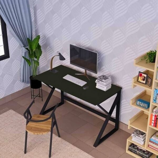 ⁦مكتب بتصميم (k) لون أسود/bureau (k) noir⁩ - الصورة ⁦6⁩