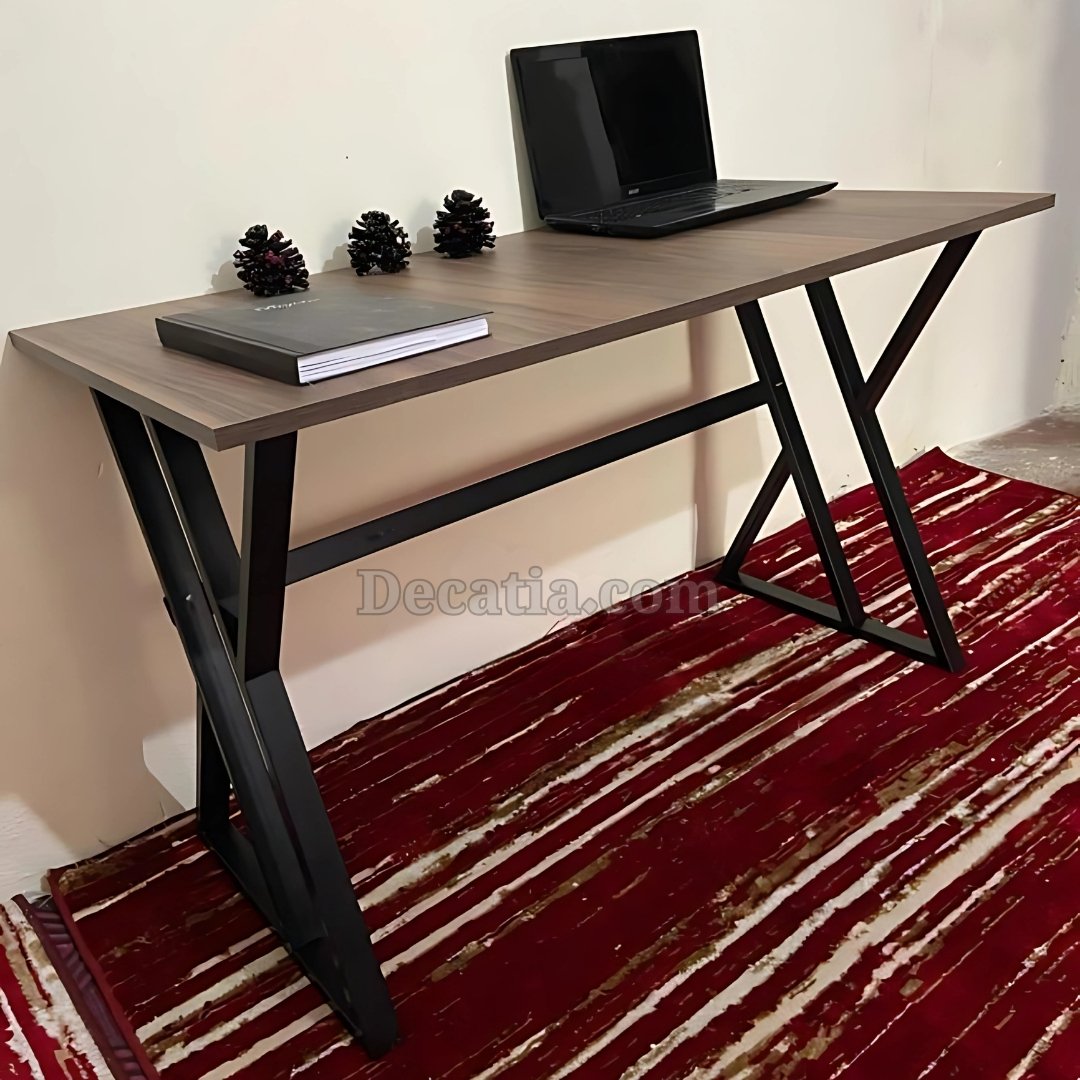 .bureau design (X) marron - الصورة 6