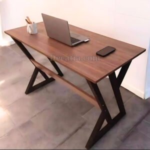 .bureau design (X) marron