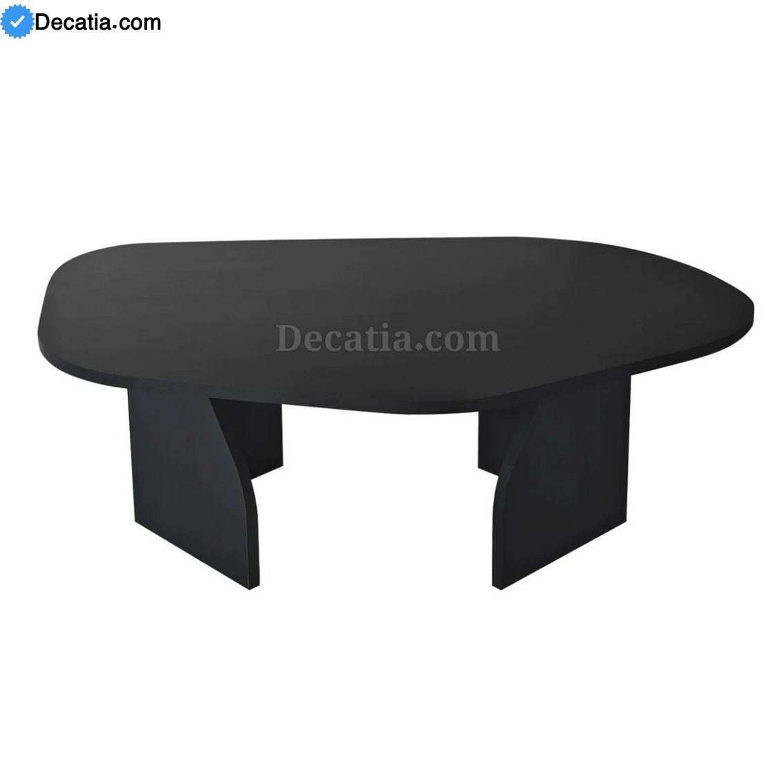 Table Basse Kailua – طاولة صالون خشبية عصرية بلون أسود راقٍ - الصورة 6